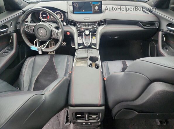 19UUB6F58RA002007 2024 ACURA TLX Серебряный Вид панели приборов