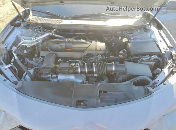 19UUB6F58RA002007 2024 ACURA TLX Серебряный Вид задней части салона