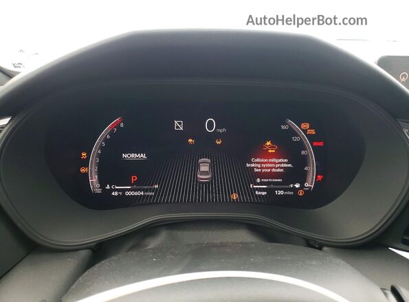 19UUB6F58SA004426 2025 ACURA TLX Серебряный Вид щитка приборов
