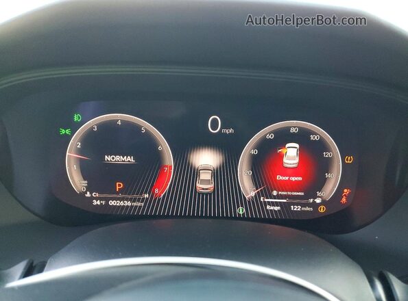 19UUB6F59SA004872 2025 ACURA TLX Black Vista del cuadro de instrumentos