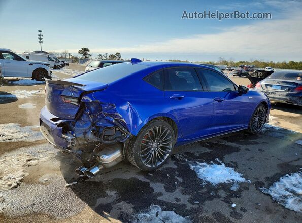 19UUB7F05MA001187 2021 ACURA TLX Blue Rear right