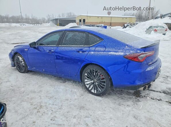19UUB7F06NA001040 2022 ACURA TLX Синий Задняя левая четверть