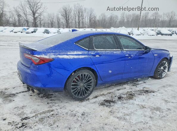 19UUB7F06NA001040 2022 ACURA TLX Синий Задняя правая четверть