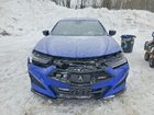 2022 Acura Tlx Type S Синий vin: 19UUB7F06NA001040