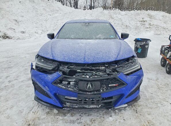 19UUB7F06NA001040 2022 ACURA TLX Синий Вид спереди