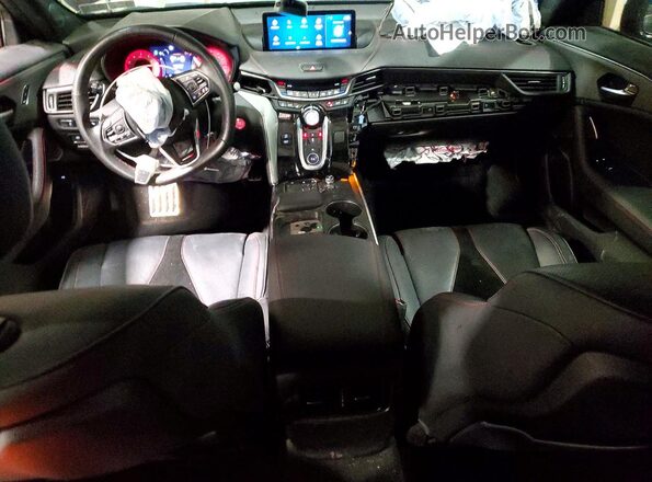 19UUB7F98PA002000 2023 ACURA TLX Black Вид панелі приладів