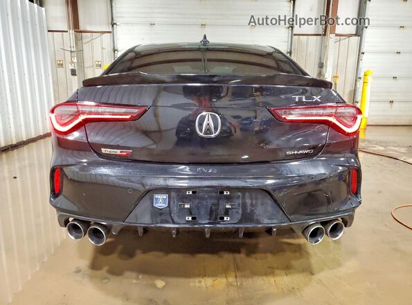 19UUB7F98PA002000 2023 ACURA TLX Black Вид ззаду