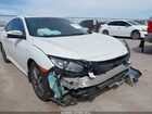 2020 Honda Civic Ex Белый vin: 19XFC1F31LE019368