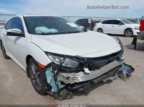 19XFC1F31LE019368 2020 HONDA CIVIC Белый Вид спереди