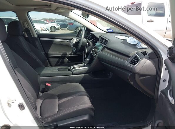 19XFC1F31LE019368 2020 HONDA CIVIC Белый Вид салона спереди