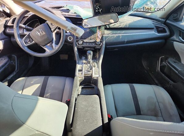 19XFC1F32KE009964 2019 HONDA CIVIC Серый Вид панели приборов