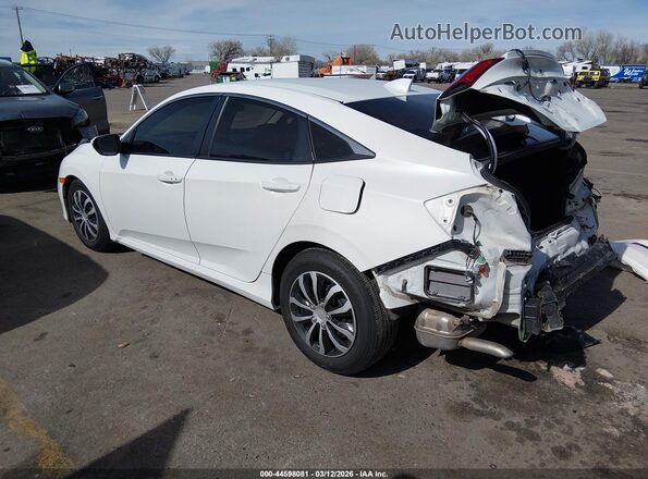 19XFC1F32LE205775 2020 HONDA CIVIC Белый Задняя левая четверть