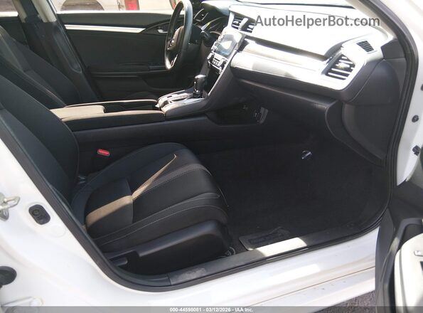19XFC1F32LE205775 2020 HONDA CIVIC Белый Вид салона спереди