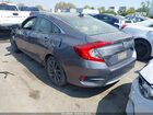 2020 Honda Civic Ex Gray vin: 19XFC1F38LE020131
