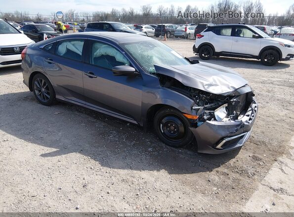 19XFC1F3XLE018915 2020 HONDA CIVIC Серый Передняя правая четверть