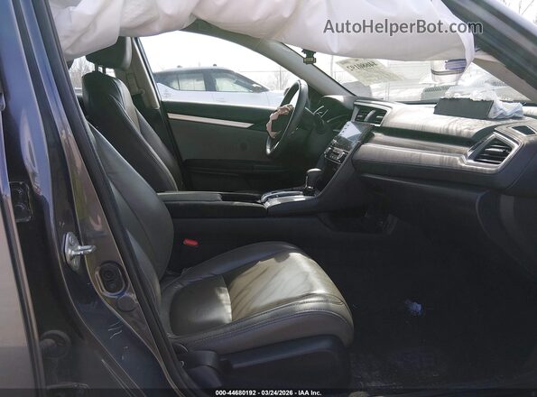 19XFC1F3XLE018915 2020 HONDA CIVIC Серый Вид салона спереди