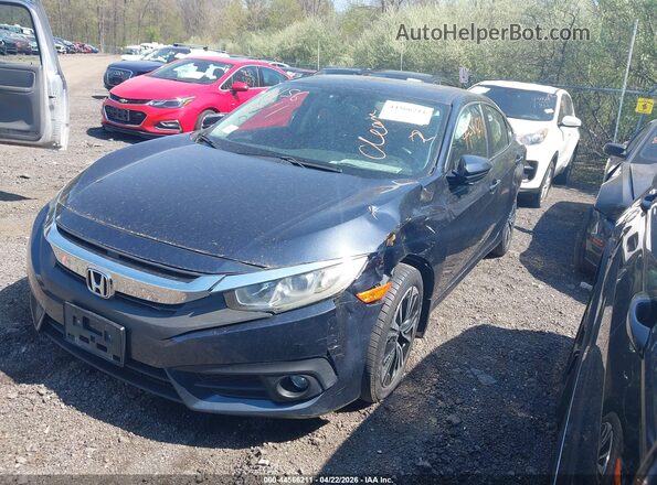 19XFC1F74GE025397 2016 HONDA CIVIC Blue Vista tres cuartos delantera izquierda