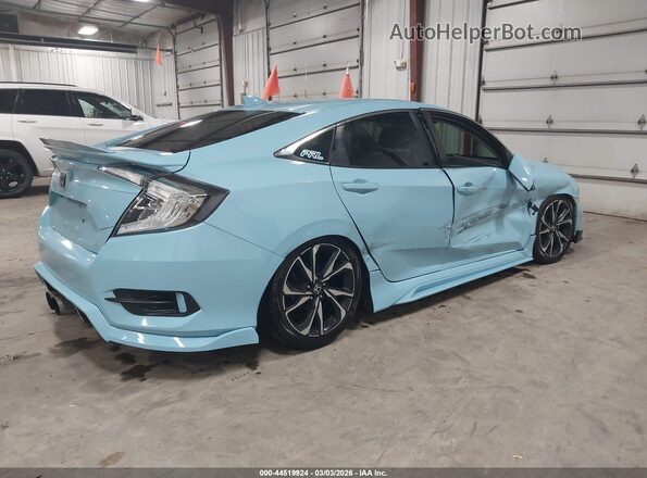 19XFC1F82GE000782 2016 HONDA CIVIC Light Blue Задняя правая четверть