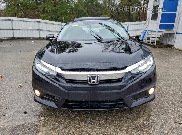 19XFC1F91GE017453 2016 HONDA CIVIC Черный Вид спереди
