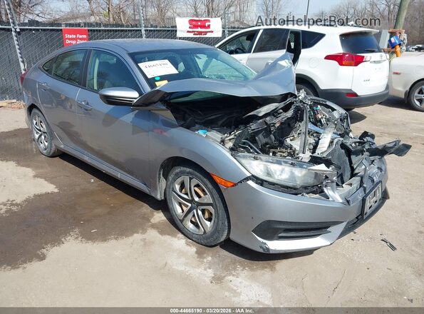 19XFC2E55HE068671 2017 HONDA CIVIC Серебряный Передняя правая четверть