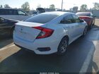 2016 Honda Civic Lx White vin: 19XFC2F52GE201853