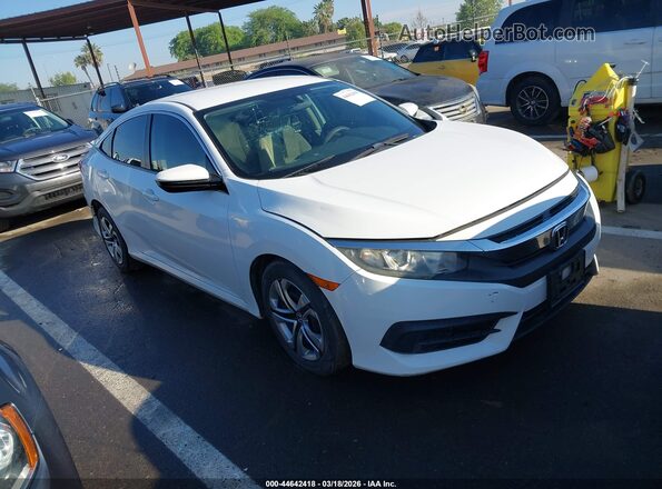 19XFC2F52GE201853 2016 HONDA CIVIC White Передня права чверть