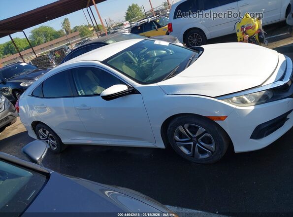 19XFC2F52GE201853 2016 HONDA CIVIC White Вид задньої частини салону