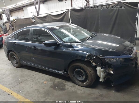 19XFC2F52GE206597 2016 HONDA CIVIC Dark Blue Вид задней части салона