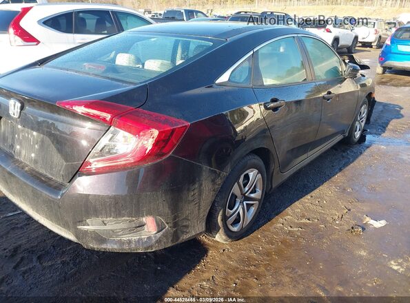 19XFC2F52GE230382 2016 HONDA CIVIC Black Задня права чверть