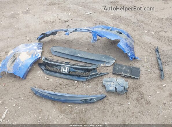 19XFC2F52HE026876 2017 HONDA CIVIC Синий Вид щитка приборов