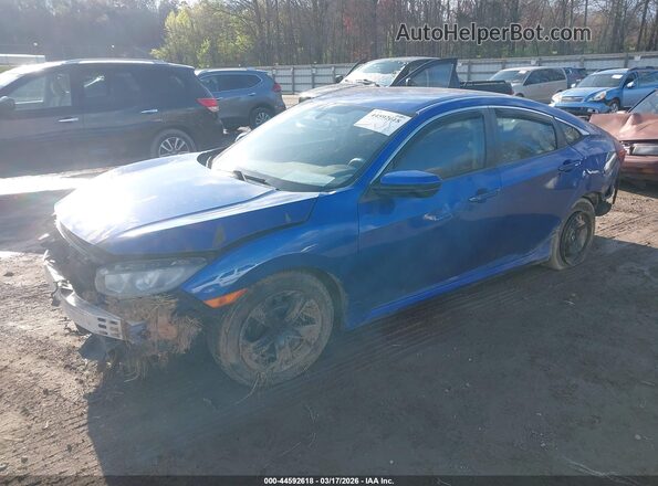 19XFC2F52HE026876 2017 HONDA CIVIC Синий Передняя левая четверть