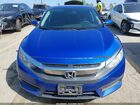 2017 Honda Civic Lx Blue vin: 19XFC2F52HE211669