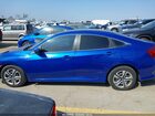 2017 Honda Civic Lx Blue vin: 19XFC2F52HE211669