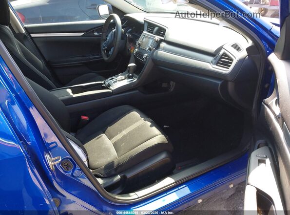 19XFC2F52HE211669 2017 HONDA CIVIC Blue Вид салону спереду