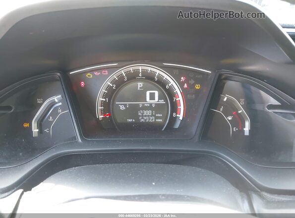 19XFC2F52HE211669 2017 HONDA CIVIC Blue Вид задніх сидінь