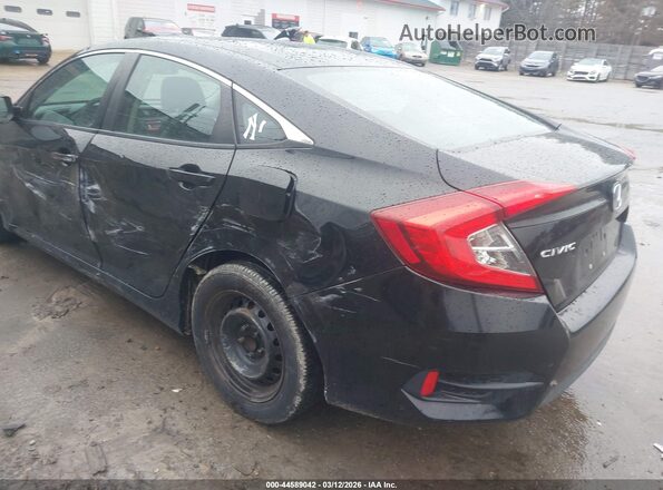 19XFC2F54GE227774 2016 HONDA CIVIC Black Հետևի ձախ