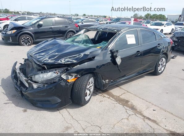 19XFC2F55HE026273 2017 HONDA CIVIC Черный Передняя левая четверть