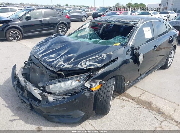 19XFC2F55HE026273 2017 HONDA CIVIC Черный Вид спереди