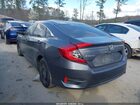 2018 Honda Civic Lx Gray vin: 19XFC2F55JE005087
