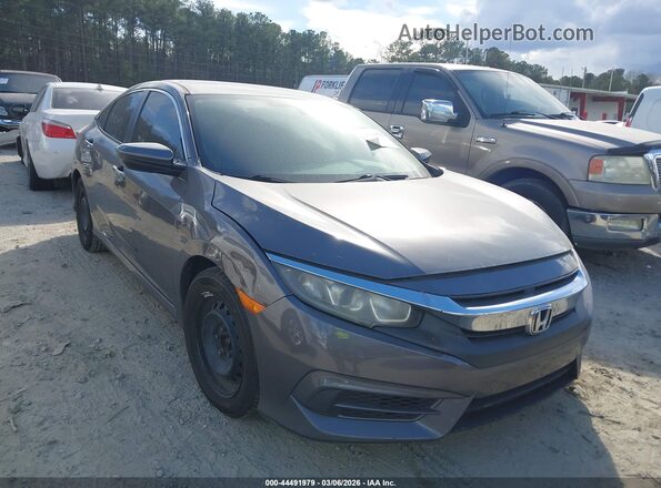 19XFC2F55JE005087 2018 HONDA CIVIC Gray Передня права чверть