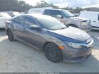 2018 Honda Civic Lx Gray vin: 19XFC2F55JE005087