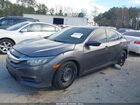 2018 Honda Civic Lx Gray vin: 19XFC2F55JE005087