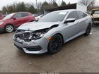 2016 Honda Civic Lx Серый vin: 19XFC2F57GE200794