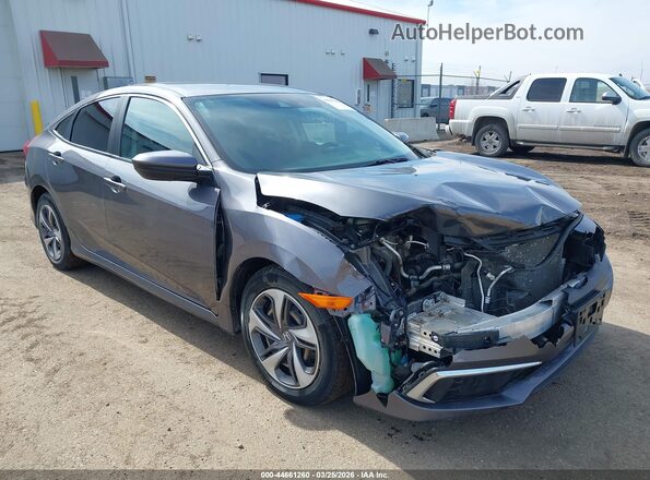 19XFC2F60KE030991 2019 HONDA CIVIC Серый Передняя правая четверть