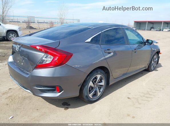 19XFC2F60KE030991 2019 HONDA CIVIC Серый Задняя правая четверть