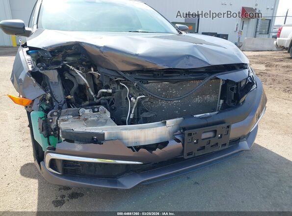 19XFC2F60KE030991 2019 HONDA CIVIC Серый Вид спереди