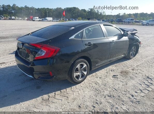 19XFC2F61KE022642 2019 HONDA CIVIC Черный Задняя правая четверть