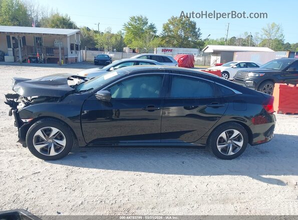 19XFC2F61KE022642 2019 HONDA CIVIC Черный Панорамный вид салона 360°