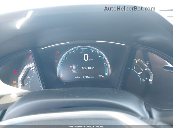 19XFC2F67LE005961 2020 HONDA CIVIC Серый Вид задних сидений