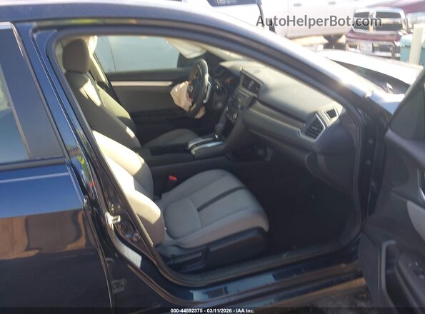 19XFC2F67LE015616 2020 HONDA CIVIC Black Widok wnętrza z przodu